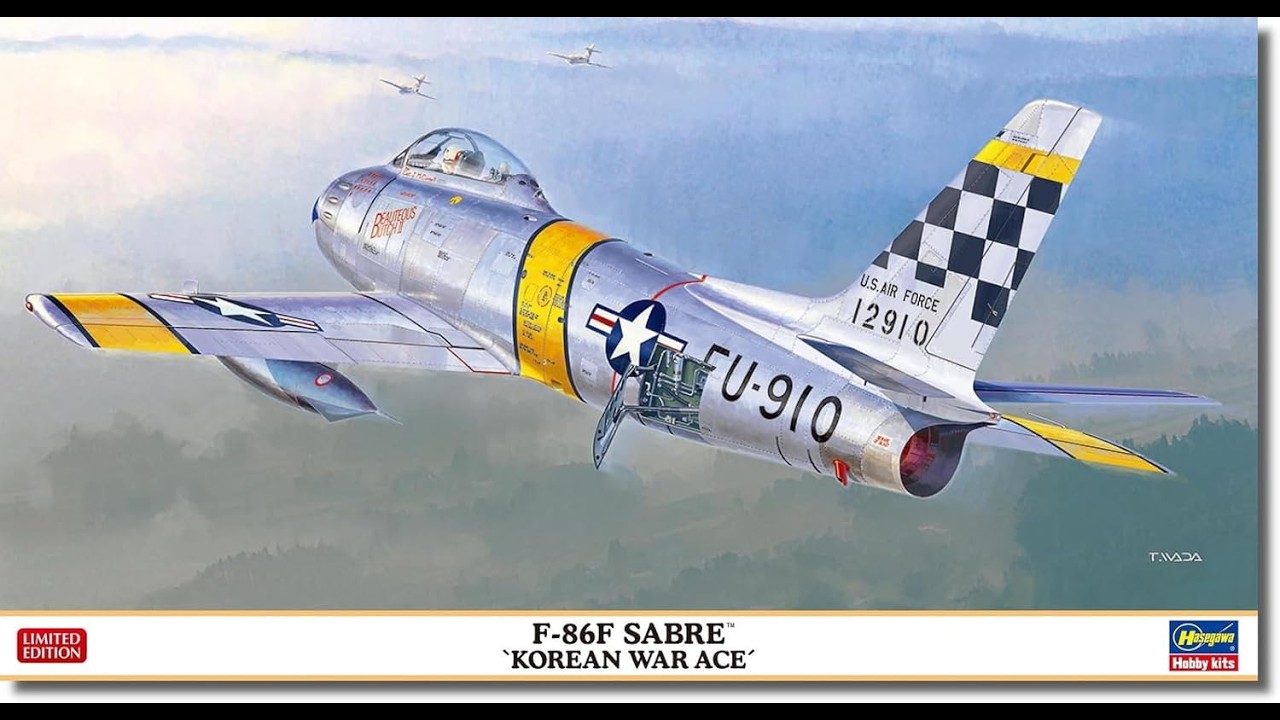 HASEGAWA 1/48 F-86F SABRE 86セイバー #04
