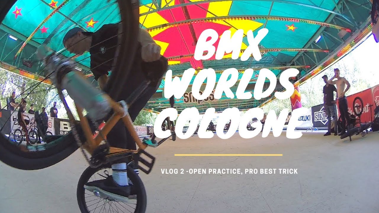 THIS CONTEST IS AWESOME | BMX Worlds Cologne Day 1 | Vlog 2