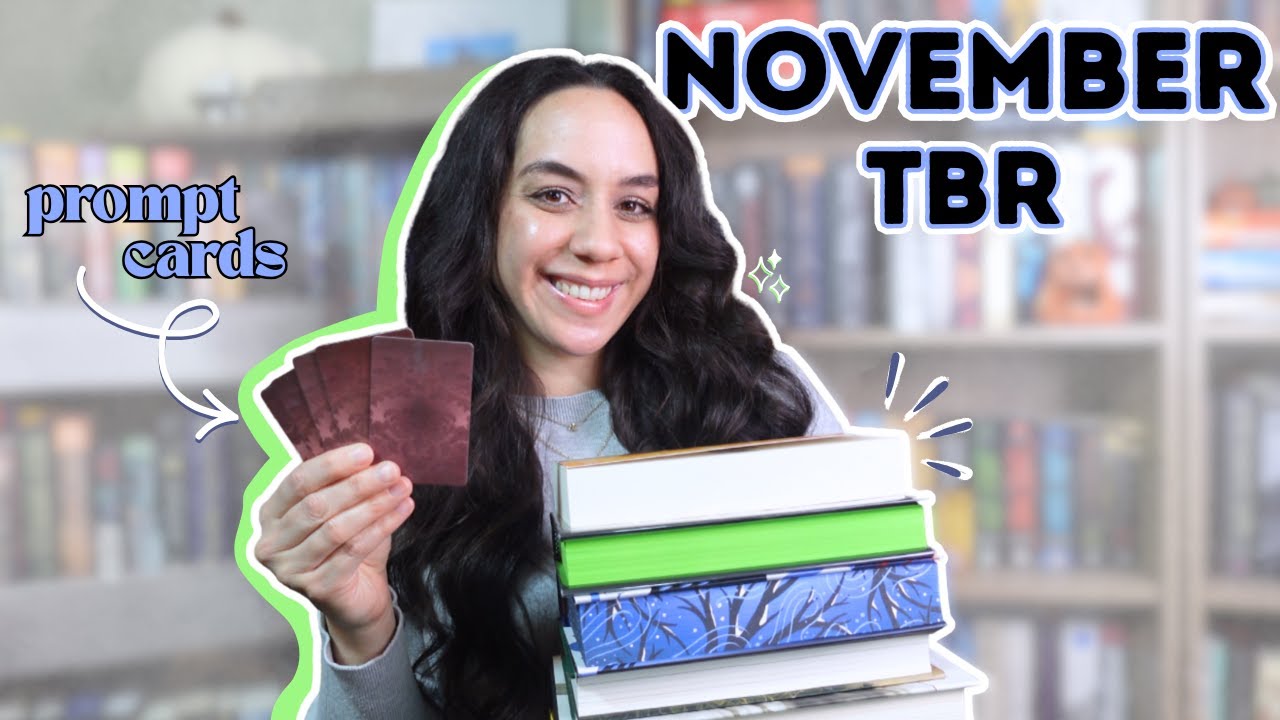 Prompt cards choose my NOVEMBER TBR 🍎⚔️🐺🌙 || romance, dark academia, & lots of fantasy