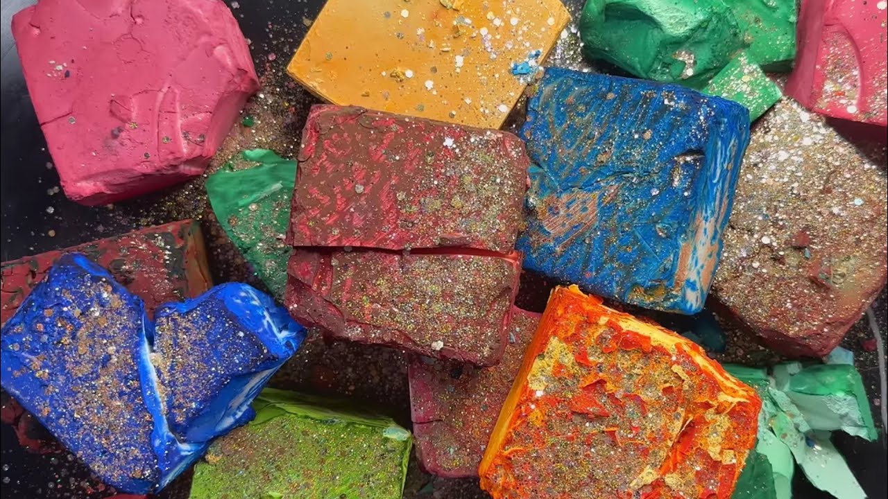 MOST SATISFYING SOFT CRUNCHY BSN GYM CHALK EDIT + 2XSPEED . @asmrcloudODDLYSATISFYING ASMR.