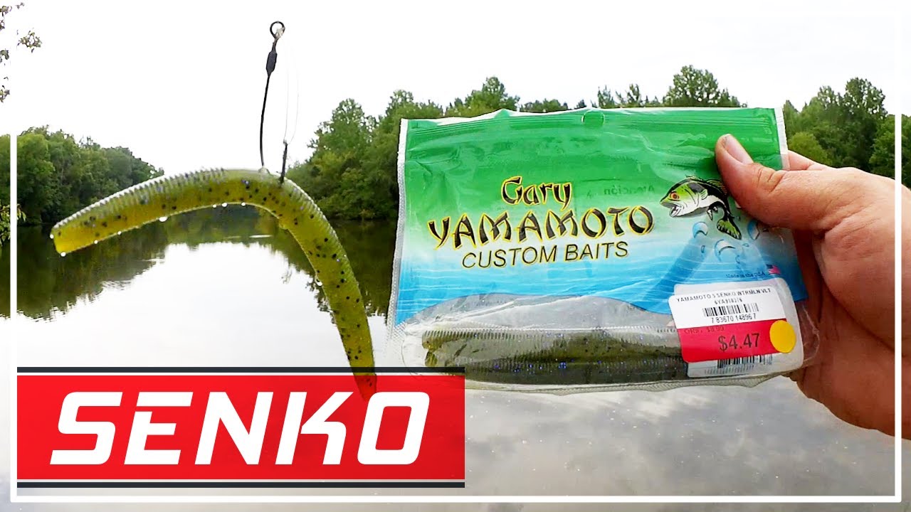 Bass Fishing with a Yamamoto Senko - Realistic Bank Fishing Tips!