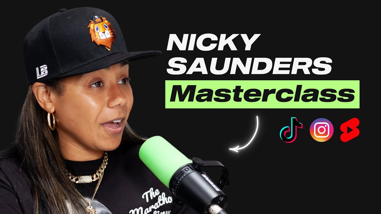 Master content creation with Nicky Saunders | AI, branding, & monetization