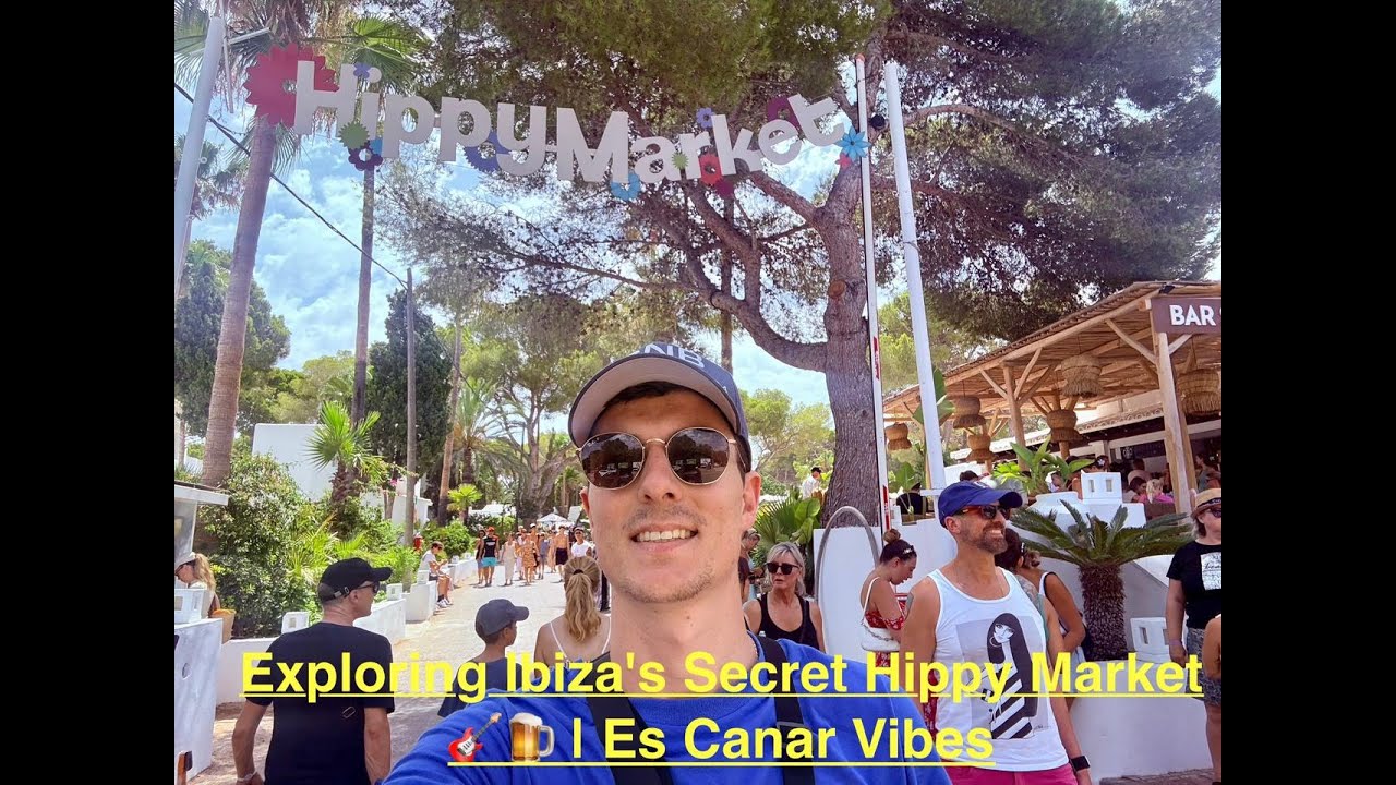 Exploring Ibiza's Secret Hippy Market 🎸🍺 | Es Canar Vibes