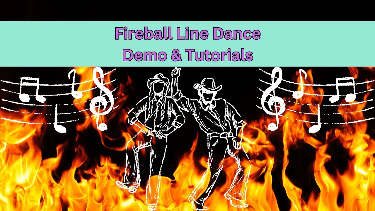 Get Fired Up! Fun Beginner Line Dance Workout to 'Fireball' Step-by-Step Guide!