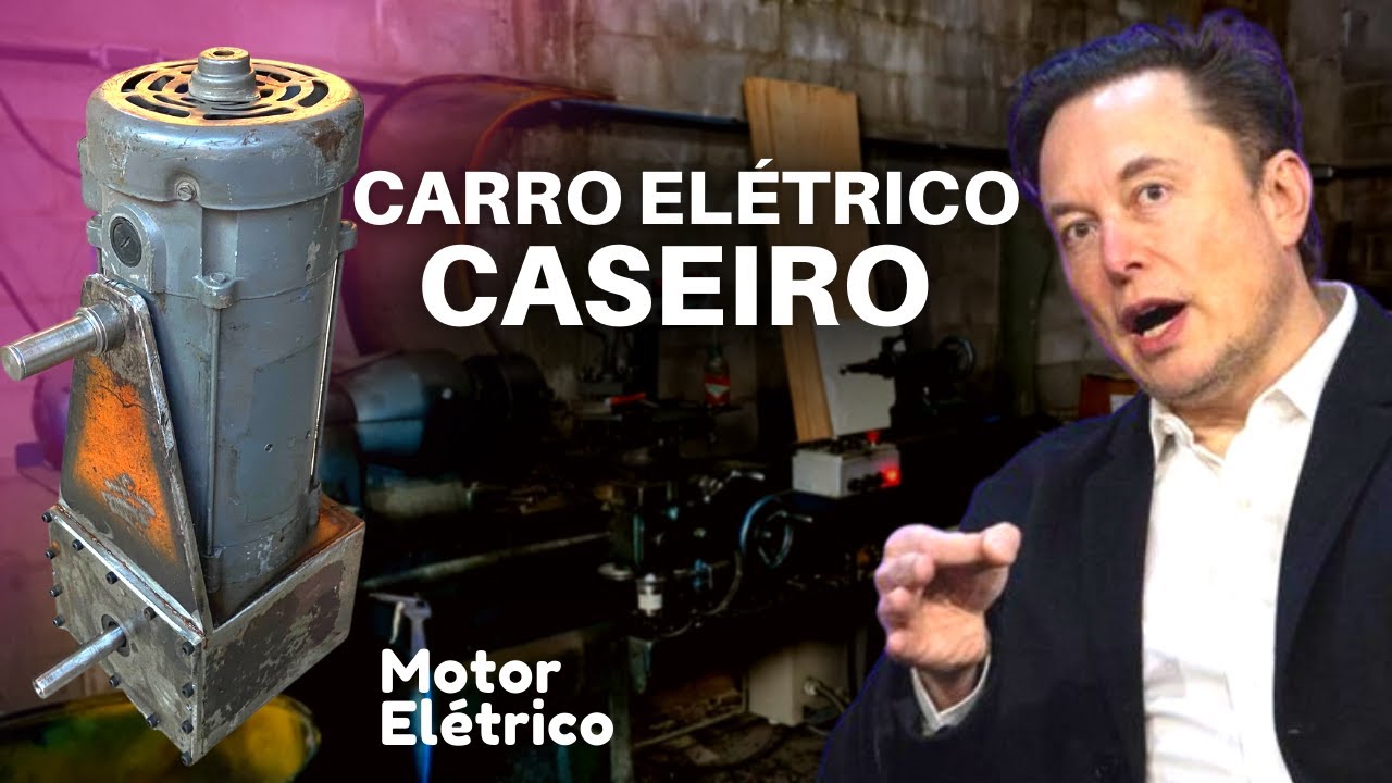 CARRO ELÉTRICO CASEIRO não vai ter pra TESLA  no Brasil