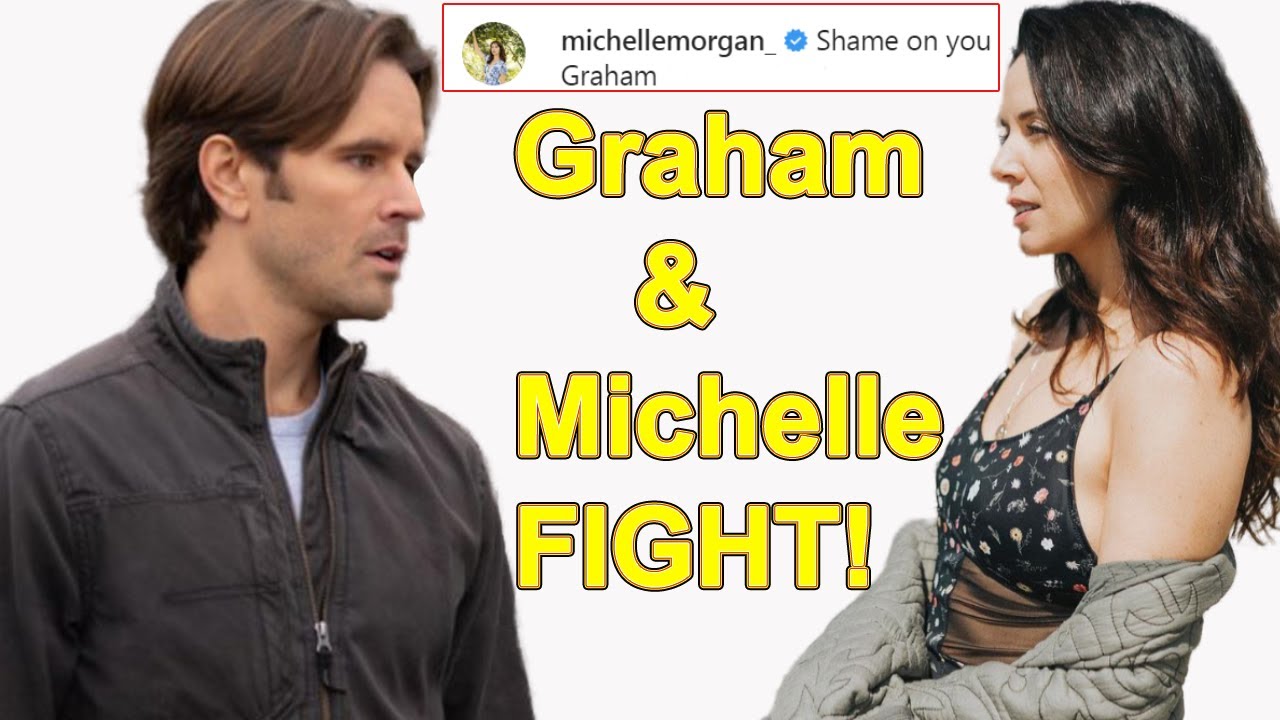 Heartland stars Graham Wardle and Michelle Morgan clash on social media!