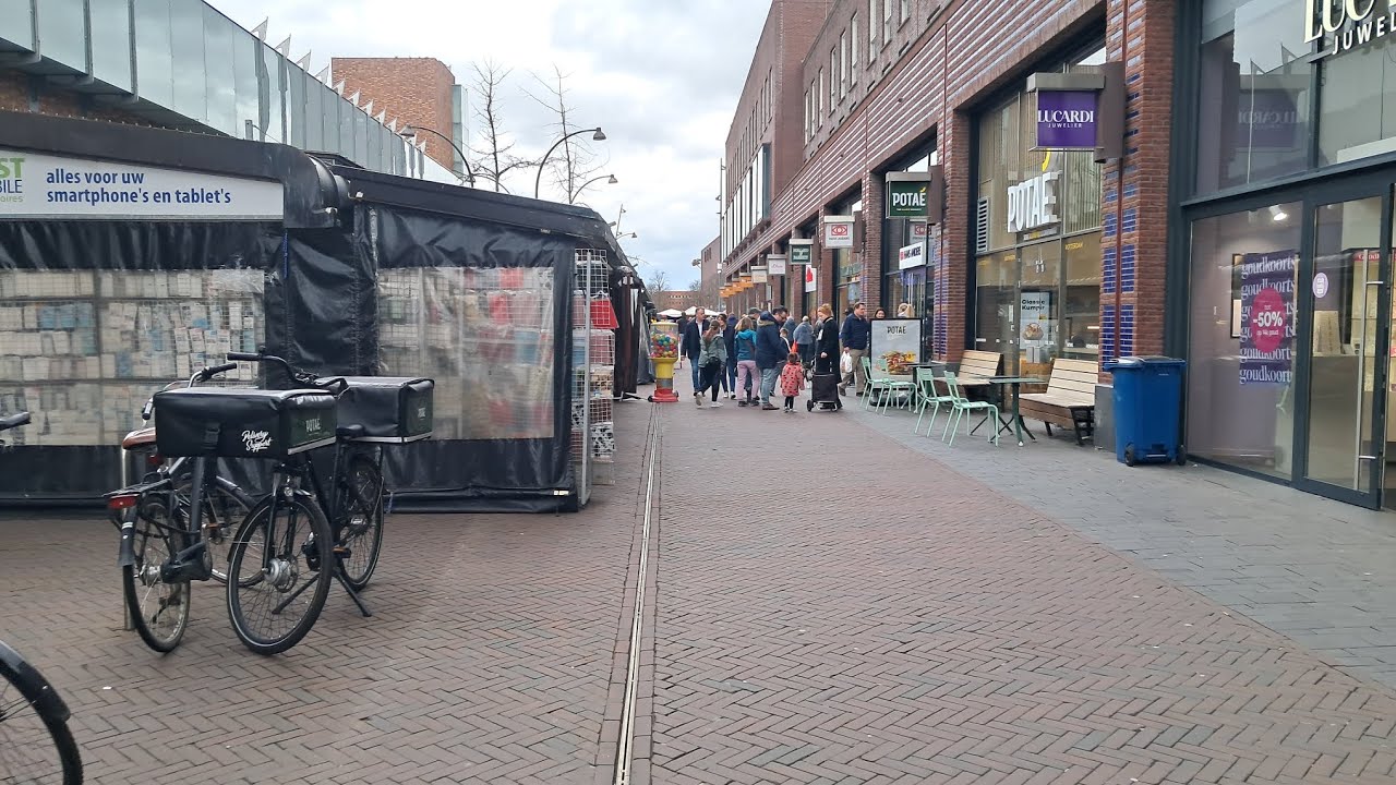 Onderweg naar NS station Enschede
