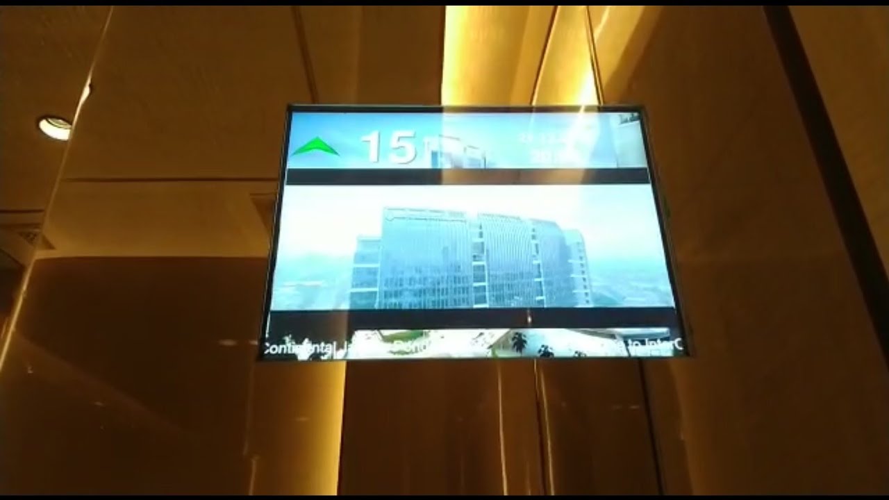 Schindler 5500 elevator at InterContinental pondok indah hotel (main)