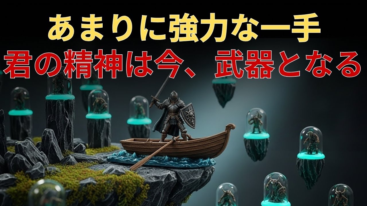 あなたは非常に強力な行動をとったので、あなたの考え方は今や武器とみなされます!!!