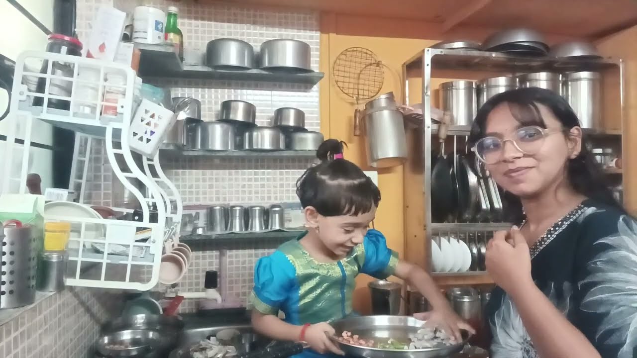 Fun Cooking Day with Mahi | Vada Sambar & Chutney Vlog