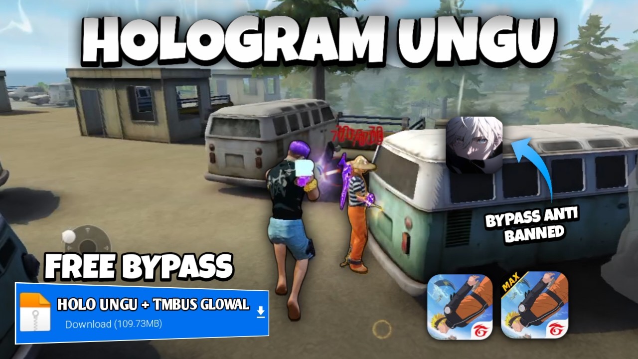 NEW UPDATE‼️HOLOGRAM ANTI BANNED PERMANEN OB52 [ FF BIASA & FF MAX ]