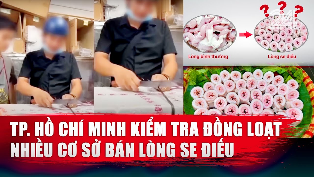 TP. Hồ Chí Minh kiểm tra đồng loạt nhiều cơ sở bán lòng se điếu | VTV24