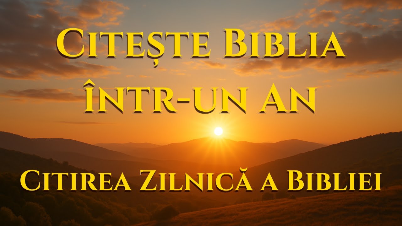 Ziua 074 - Citirea Zilnică a Bibliei | Centrul de Citire a Bibliei - Român