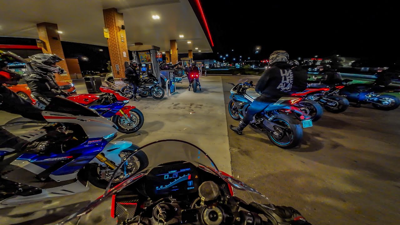 10+ SUPERBIKES &ldquo;CHILL&rdquo; NIGHT RIDE IN NASHVILLE