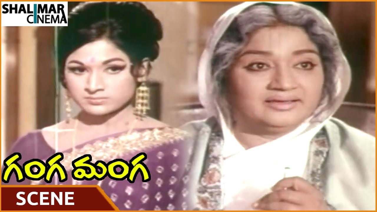 Ganga Manga Movie || Vanisri Tells Grand Mother You Are House Matron || Krishna || Shalimarcinema