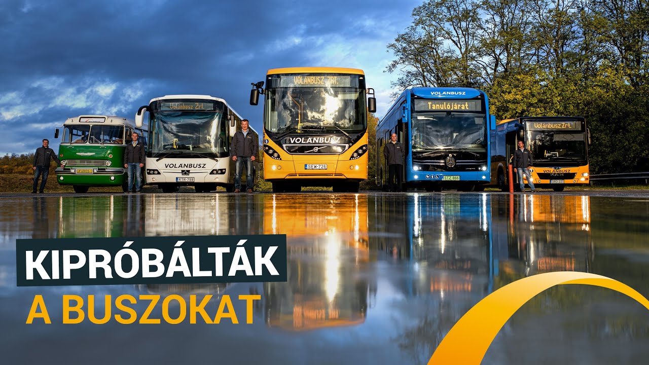 Tesztelték, meghajtották: bemutatkoztak az új járművek 🚥🔝