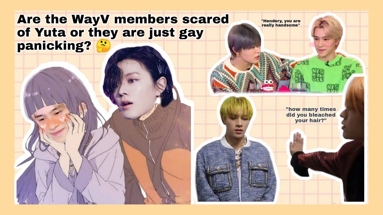 Nakamoto Yuta is very intimidating ft Xiaojun & Hendery as shy anime girl (NCT | WayV) | Red VelBaek