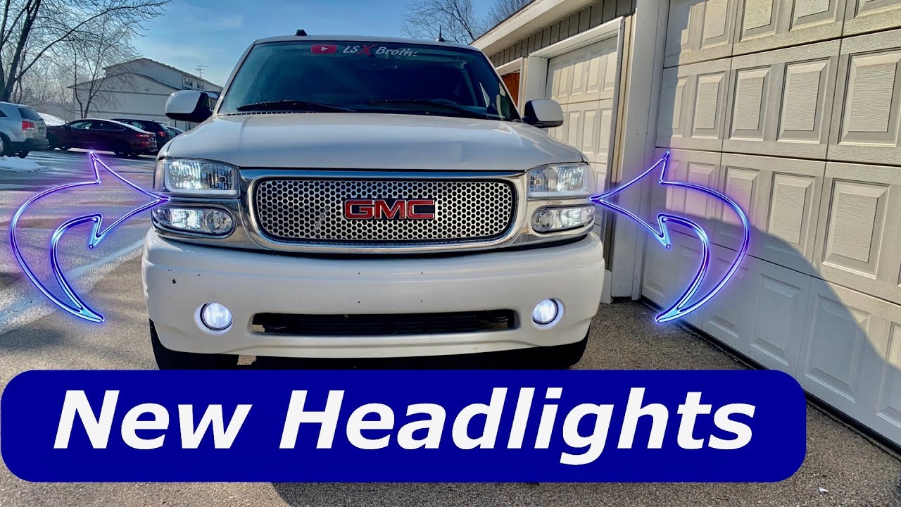 New Headlights on The Yukon Denali