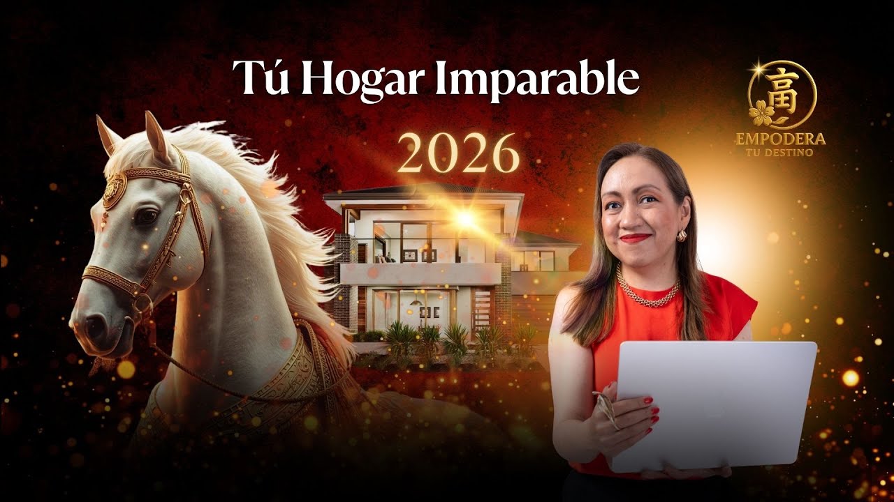 TU HOGAR IMPARABLE 2026 | Clase gratuita para preparar tu casa para el Año del Caballo de Fuego