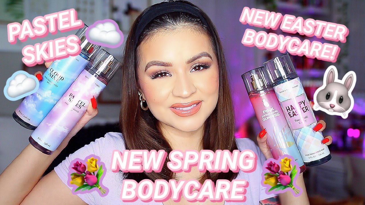 NEW 💖 SPRING BATH & BODY WORKS BODY CARE HAUL | TUTTI FRUTTI CANDY 🍭 PASTEL SKIES ☁️ & MORE!