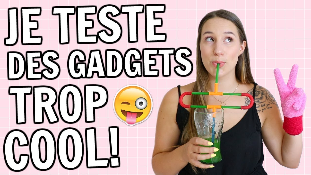 JE TESTE DES GADGETS BIZARRES! | Amélie Barbeau