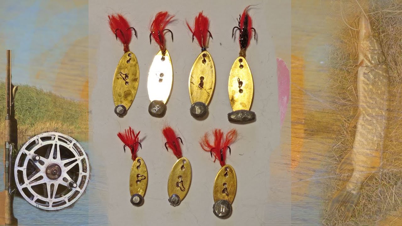 @Уловиста блешня з інтенсивною грою  Виготовлення