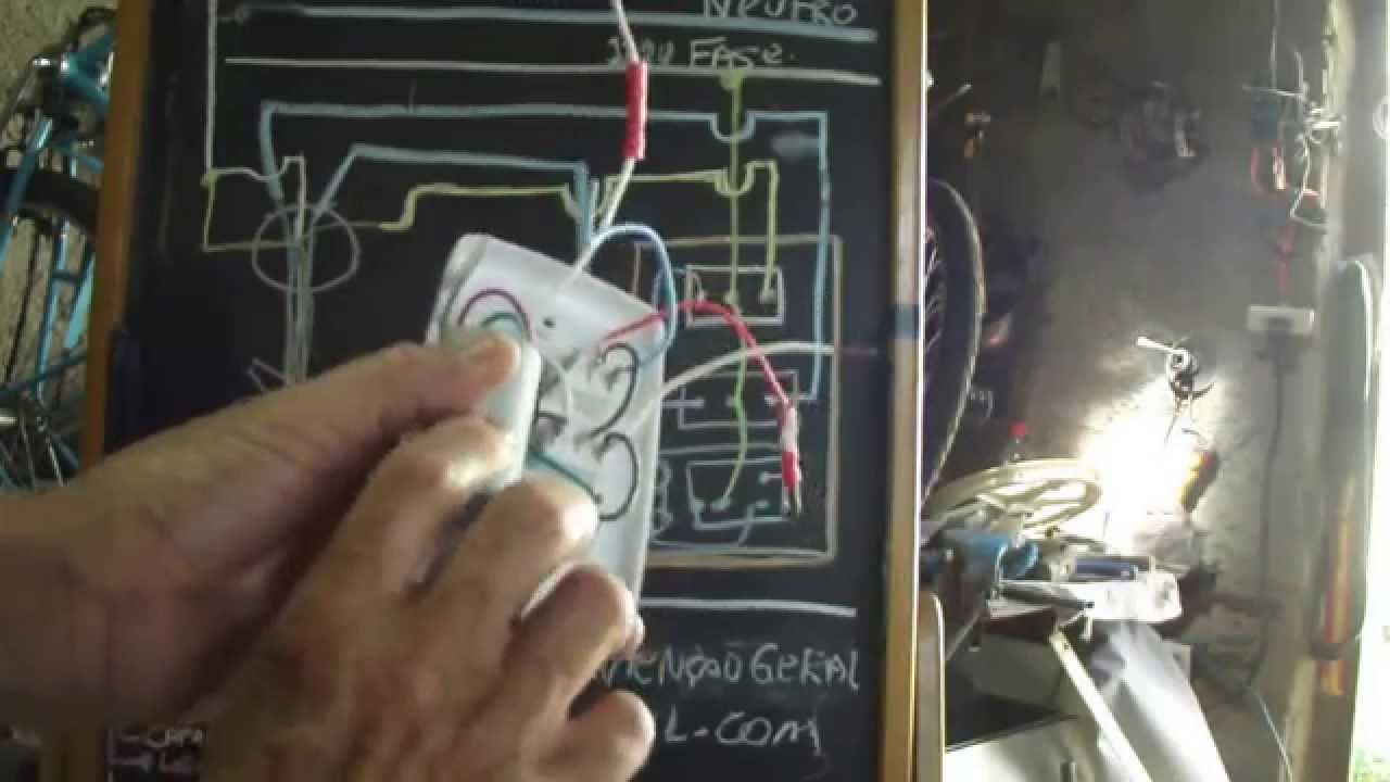 como ligar ventilador  de teto em 220volts