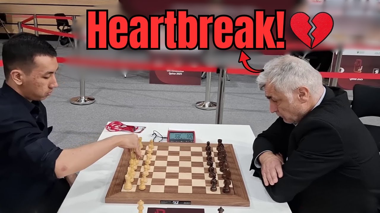 Legend Vasyl Ivanchuk's Heartbreak In World Blitz Championship