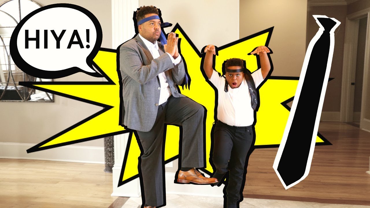 SHILOH LEARNS HOW TO TIE A TIE - Onyx Family