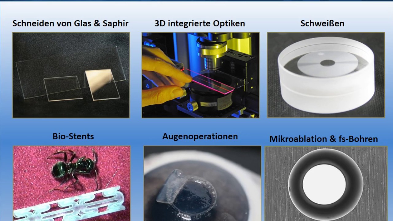 Ultrakurze Laserpulse - Wissensfloater 116