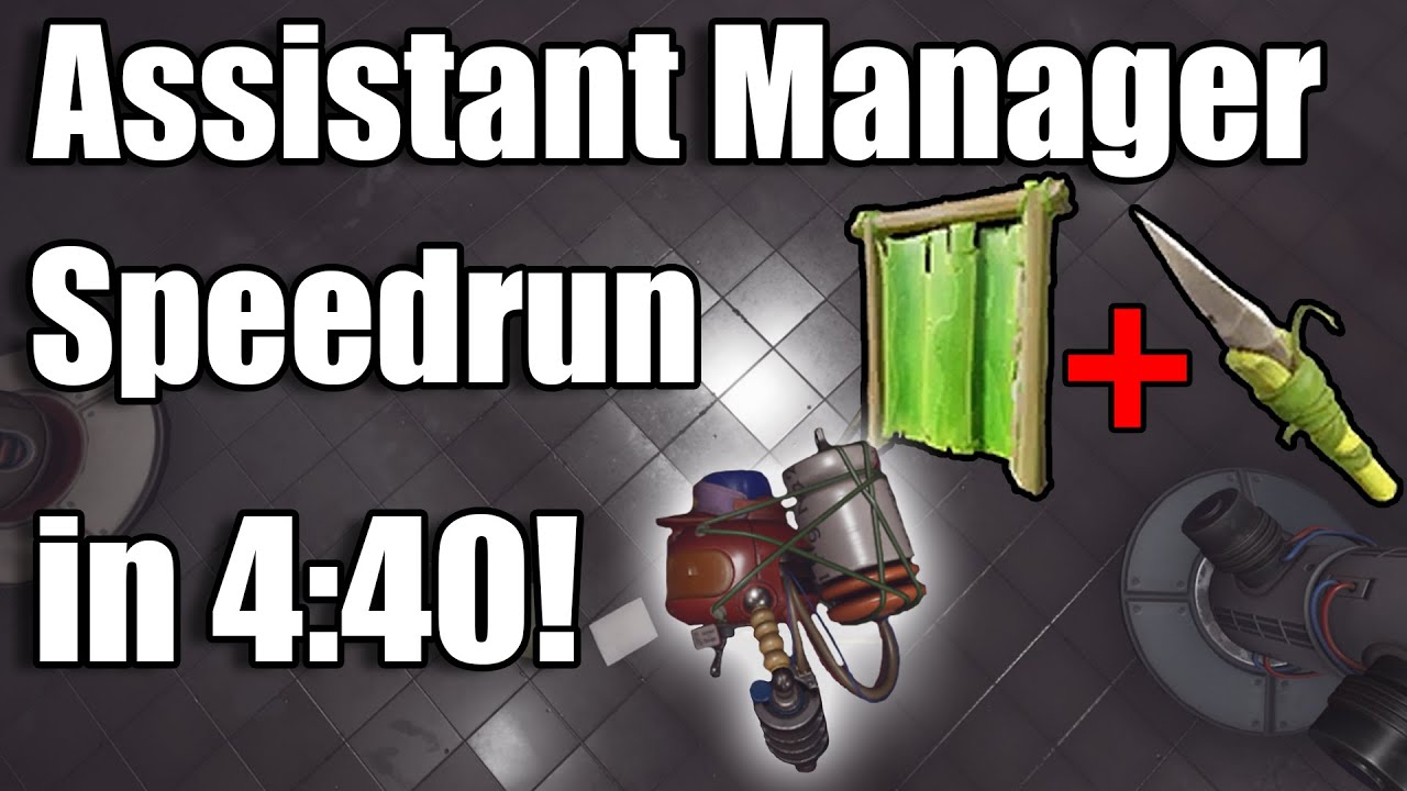 Grounded Assistant Manager Speedrun in 4:40 (TAS)