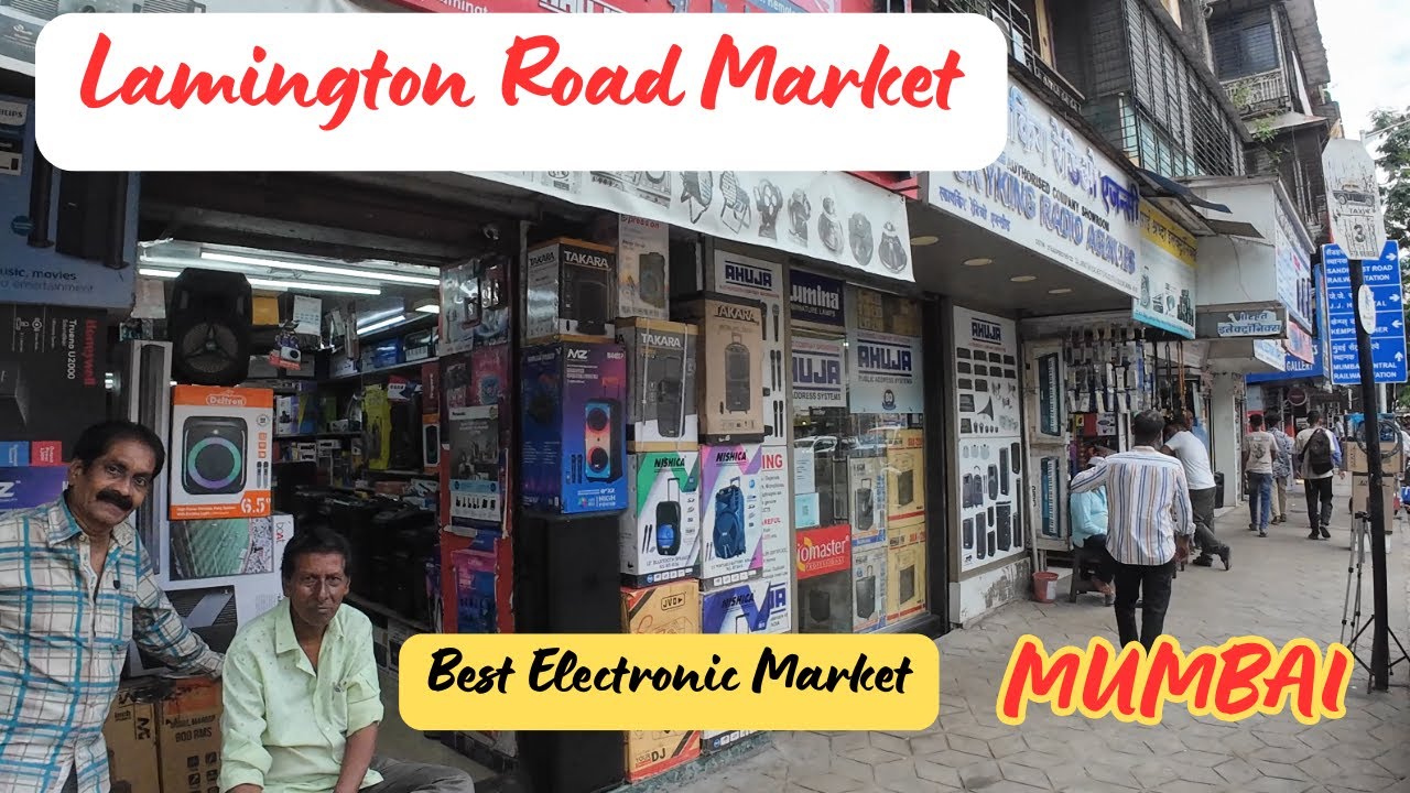 Lamington Road Market | Best & Cheapest Electronic Market in Mumbai | Grant Road Vlog #lamingtonroad