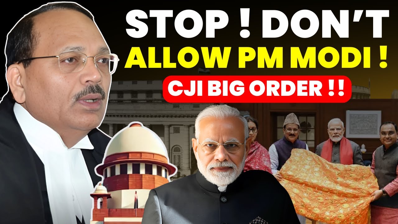 STOP! DON'T ALLOW PM MODI- CJI-SC BIG ORDER ON AJMER SHARIF DARGAH CHADAR CASE #supremecourtofindia