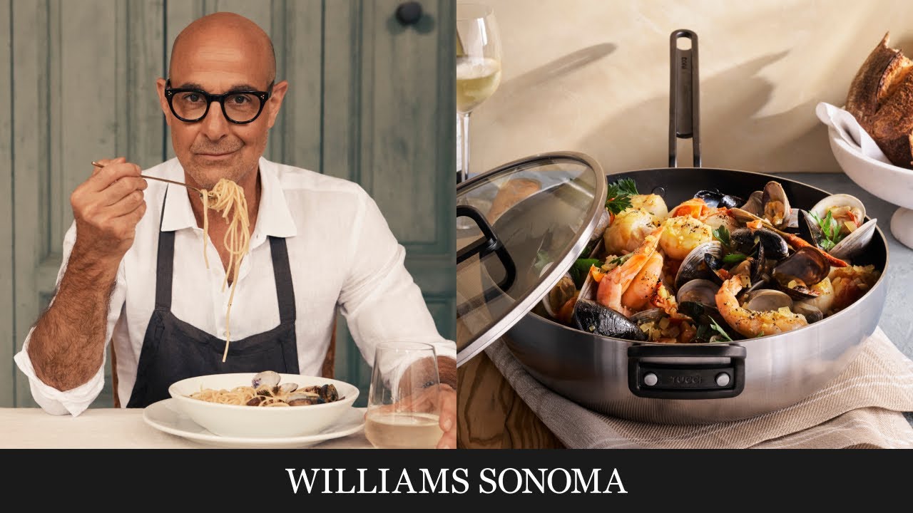 Stanley Tucci Makes Fish Stew | Tucci&trade; by GreenPan&trade; Exclusively at Williams Sonoma