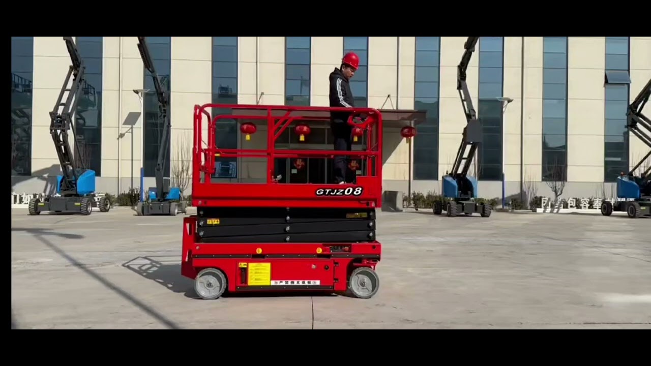 8m scissor lifts testing | lift platform | lift table | construction equipment | man lift
