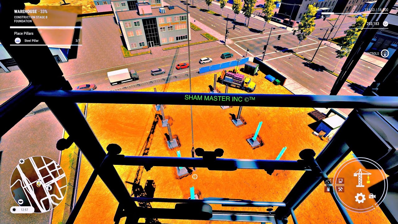 🇺🇸 Construction Simulator 🚜 - Warehouse Construction » PT {4}