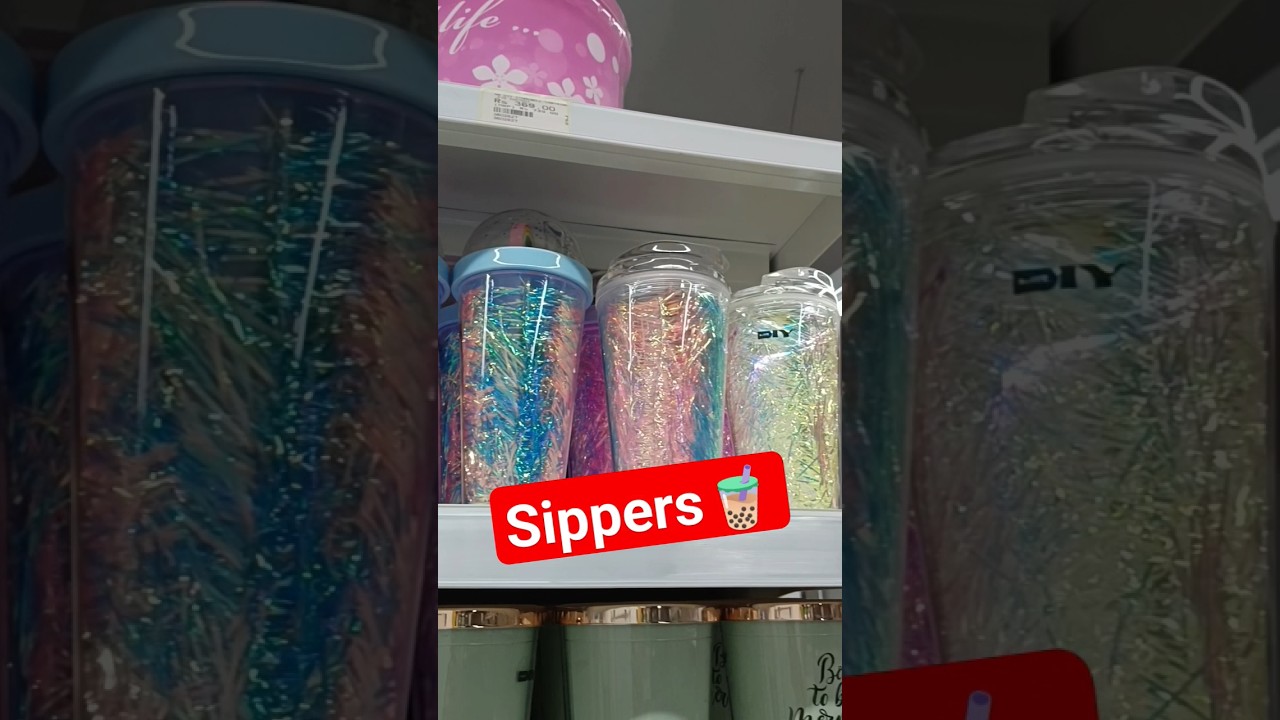 sippers | beautiful colorful sippers #mrdiy #shorts #viral #sipper