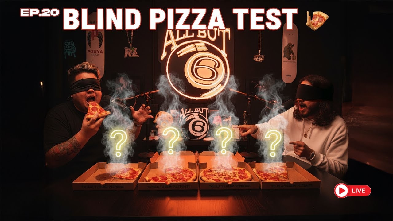 ALL BUT 6 PODCAST Ep.20 Fat Nick & Mikey The Magician ( Pizza Party )