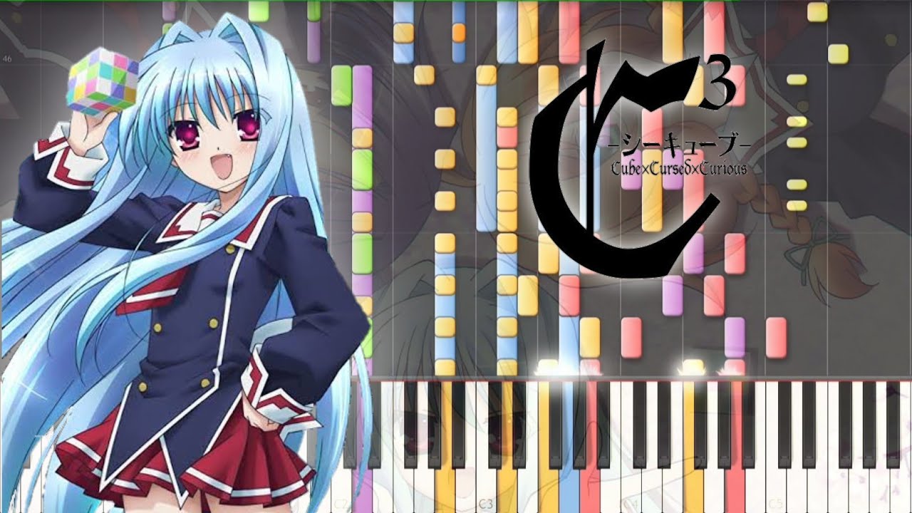 [cover]「Endress story」C3-シーキューブ- OP(C³ Cube×Cursed×Curious op piano/electone)