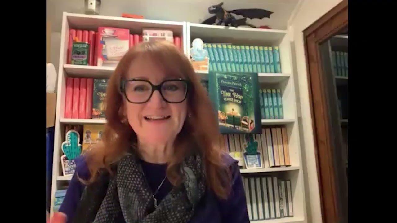 PHAEDRA PATRICK TALKS ABOUT WRITING THE TIME HOP COFFEE SHOP ON ABOUT THE AUTHORS TV