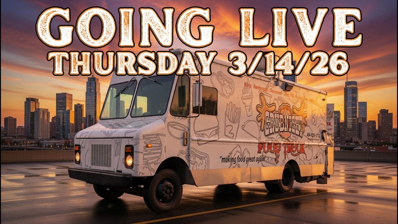 3/14/26 Grubnight Food Truck Live! At Lost Tavern #food #live #viral #streetfood#business