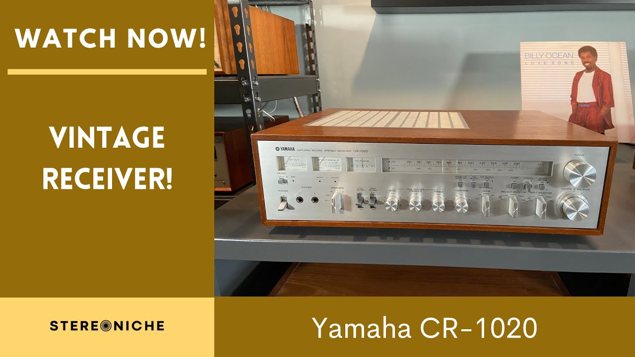 Vintage Yamaha CR1020 Receiver Review