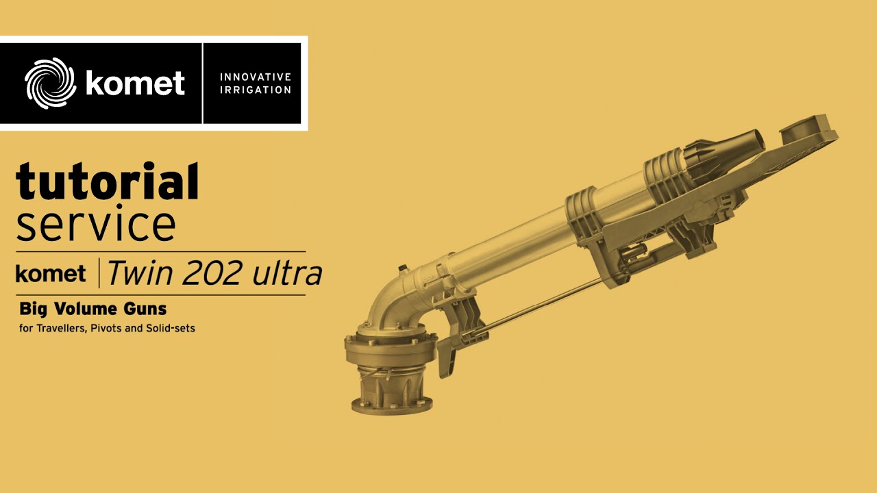 Service Komet Twin 202 Ultra Sprinkler Body