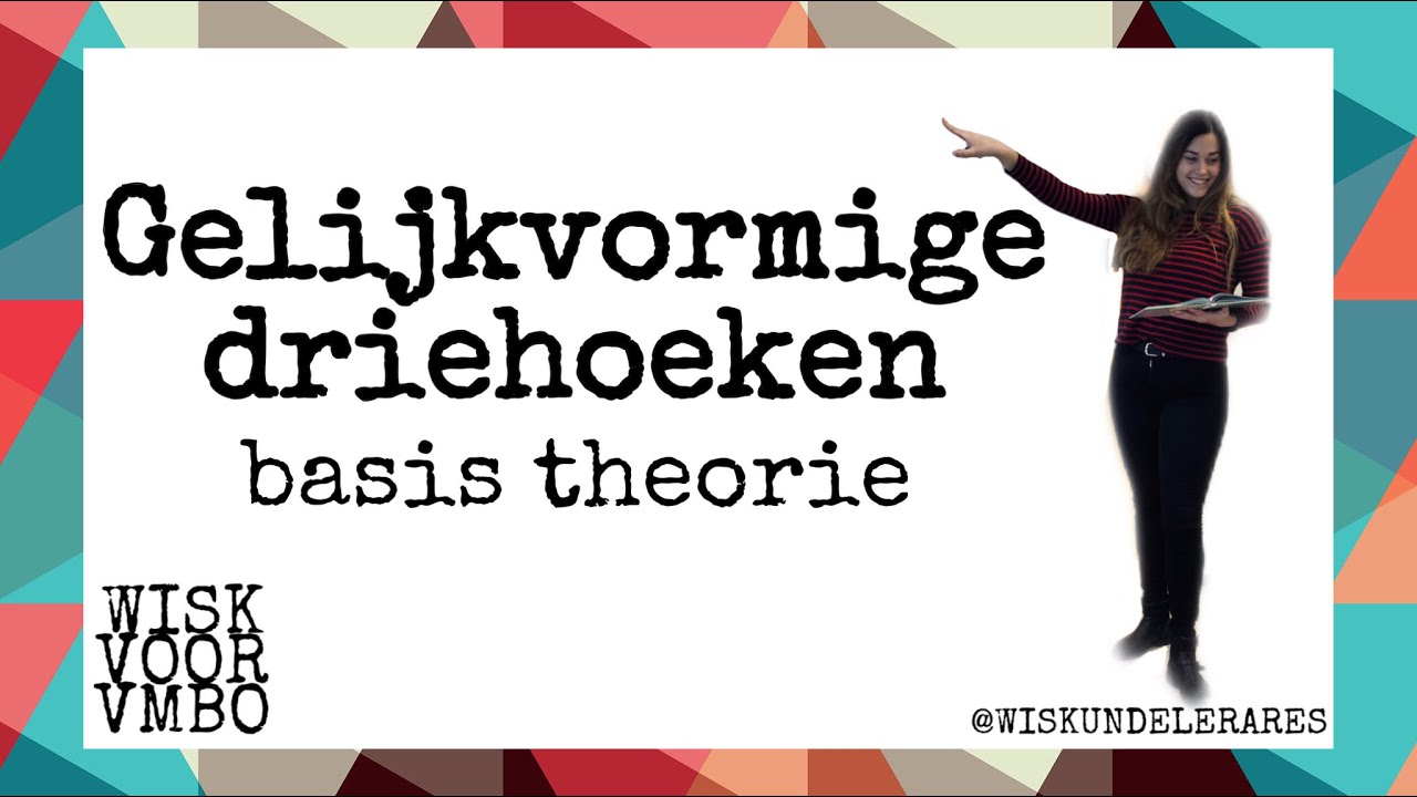 Gelijkvormige driehoeken basis uitleg - VMBO WISKUNDE