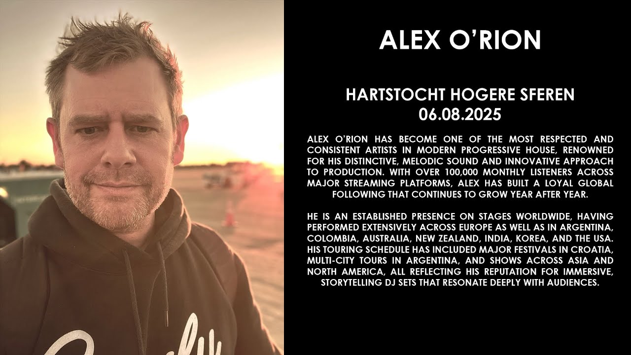 ALEX O'RION (Netherlands) @ Hartstocht Hogere Sferen 06.08.2025