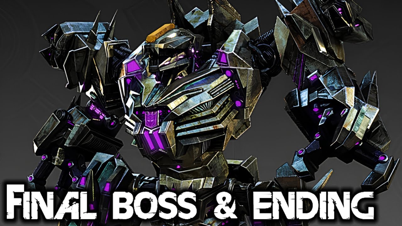 Transformers: War for Cybertron - Final Boss & Autobot Ending + Cutscenes (4K 60FPS)
