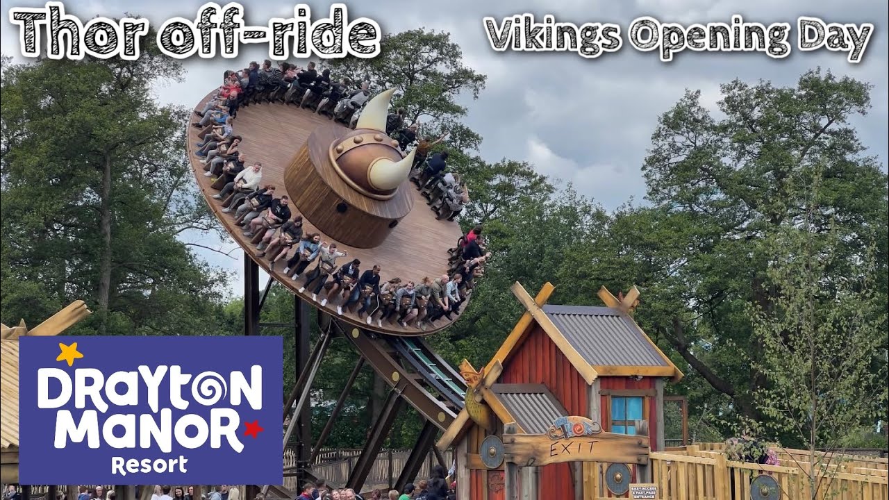 Thor - Vikings Opening Day - Drayton Manor Resort - May 2022 -4K