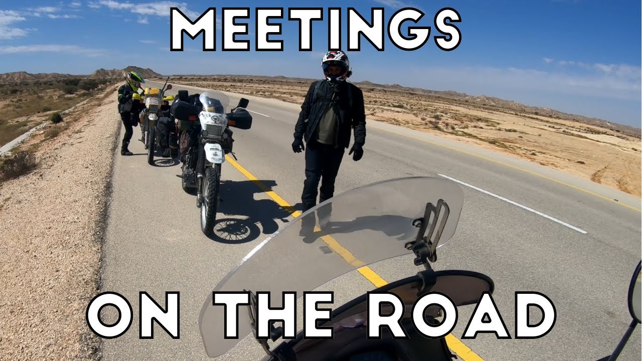 EP13 Overlanding adventure on motorcycle, Transalp 600: Meetings on the road