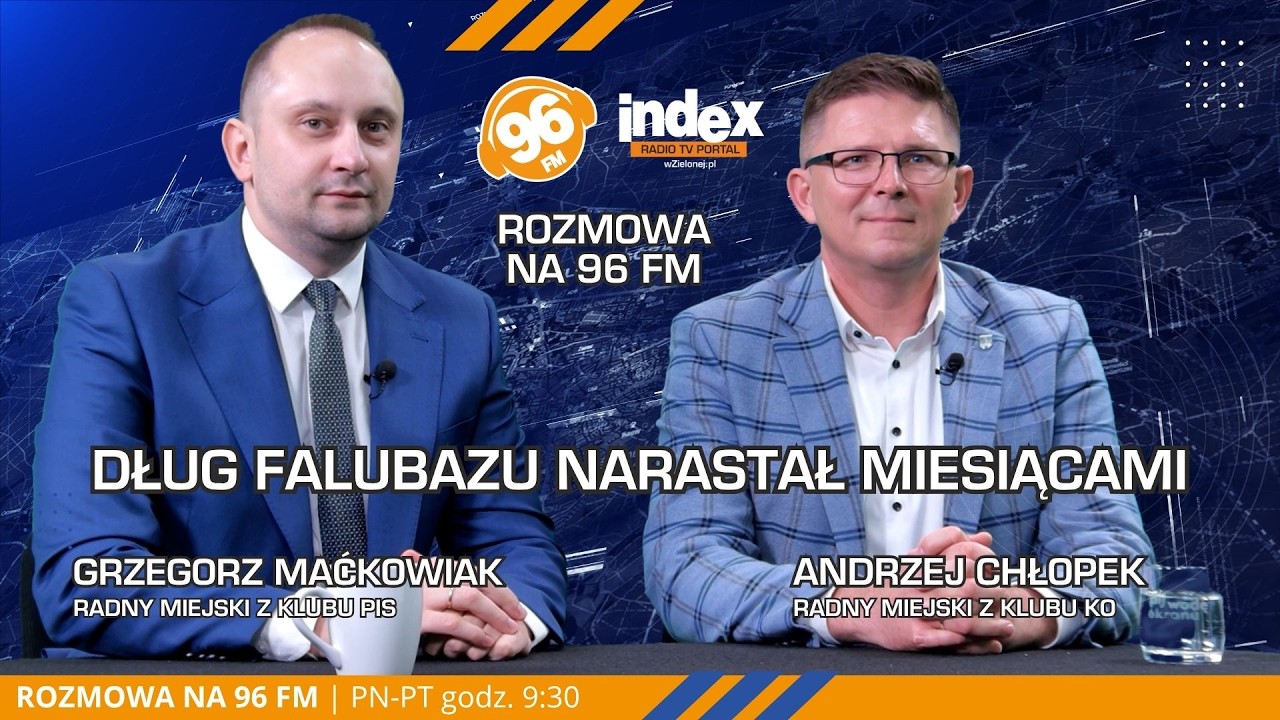 Gorąca debata o pieniądzach dla Falubazu! | Rozmowa na 96 FM (Środa, 9:30)