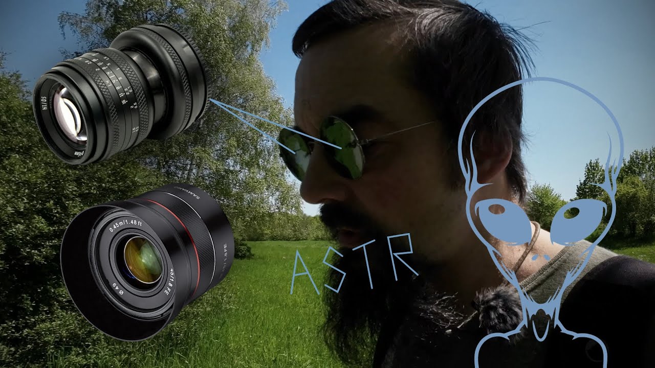 AstrHori 50mm f1.4 vs Samyang 45mm f1.8 direct comparison:  4K 30, 4K 60, Full HD 120